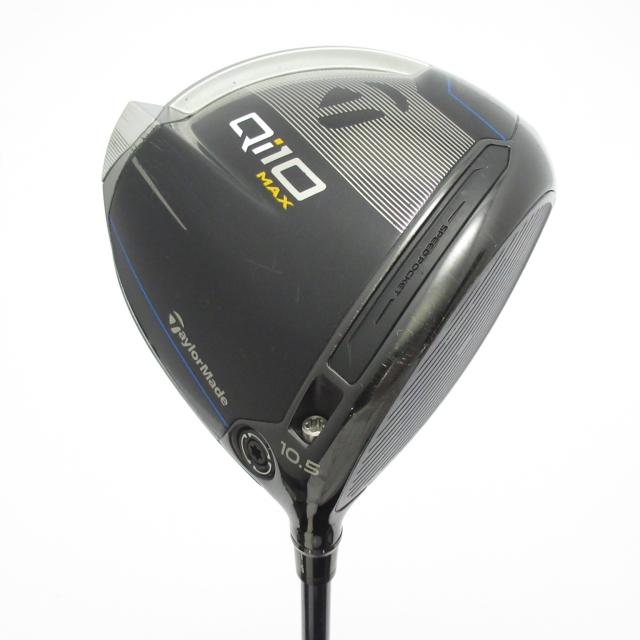 【中古ゴルフクラブ】テーラーメイド　Qi10　Qi10 MAX ドライバー Diamana Blue TM50　シャフト：Diamana Blue TM50