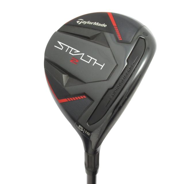 【中古ゴルフクラブ】テーラーメイド　STEALTH　ステルス2 フェアウェイウッド TENSEI RED TM50(2022)　シャフト：TENSEI RED TM50(2022)
