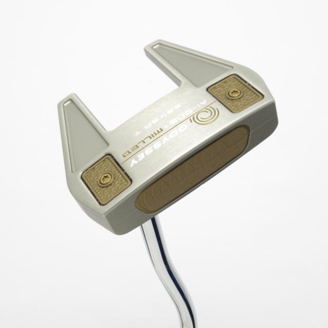 【中古ゴルフクラブ】オデッセイ　AI-ONE MILLED　Ai-ONE MILLED SILVER SEVEN T DB パター スチールシャフト　シャフト：スチールシャ…