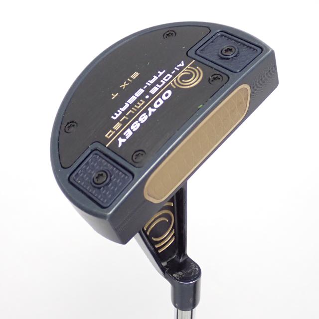 【中古ゴルフクラブ】オデッセイ　AI-ONE MILLED　Ai-ONE MILLED TRI-BEAM SIX T CH パター スチールシャフト　シャフト：スチールシャ…