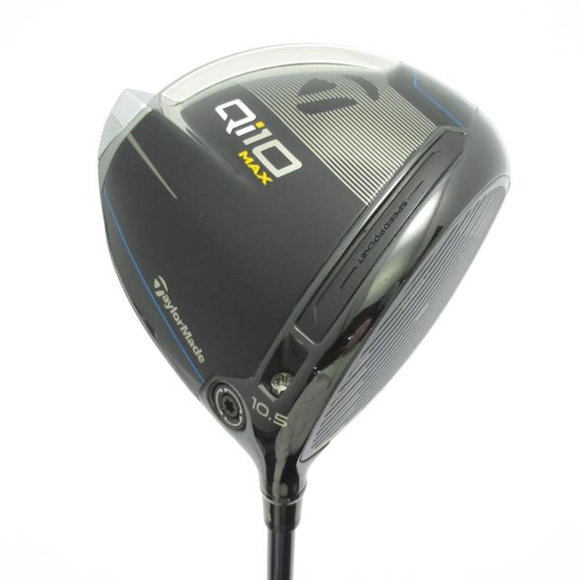 【中古ゴルフクラブ】テーラーメイド　Qi10　Qi10 MAX ドライバー Diamana Blue TM50　シャフト：Diamana Blue TM50