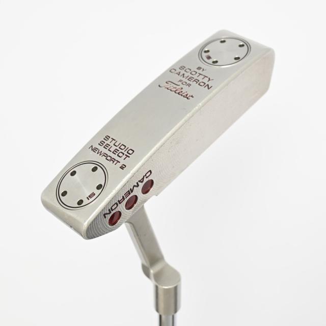 【中古ゴルフクラブ】スコッティキャメロン　SCOTTY CAMERON　スタジオ SELECT NEWPORT 2 パター スチールシャフト　シャフト：スチー…