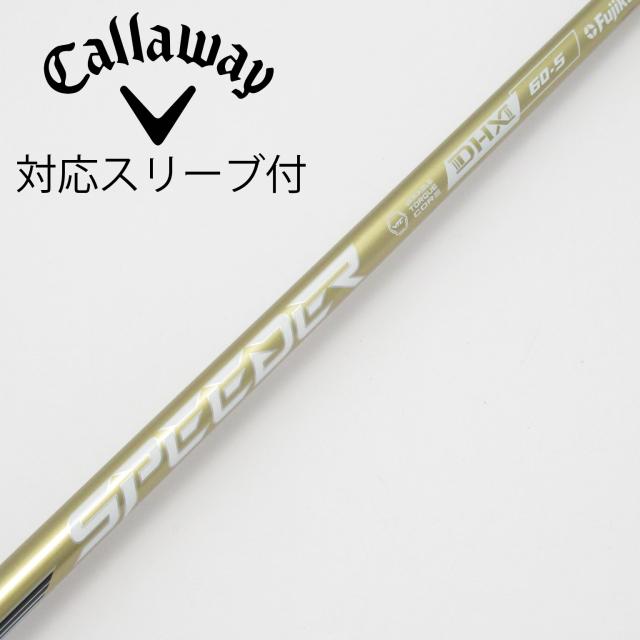【中古】フジクラ　Speeder　SPEEDER NX GOLD ドライバー用_スリーブ付  SPEEDER NX GOLD 60