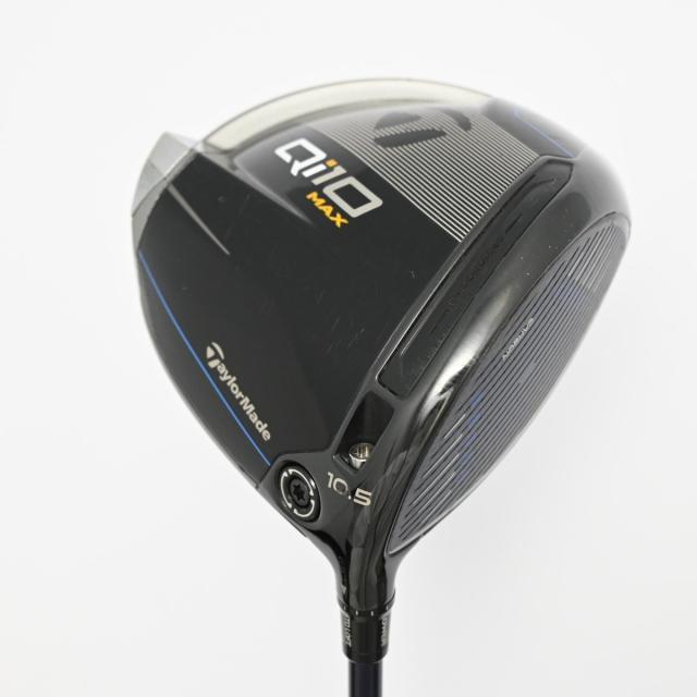 【中古ゴルフクラブ】テーラーメイド　Qi10　Qi10 MAX ドライバー Diamana Blue TM50　シャフト：Diamana Blue TM50