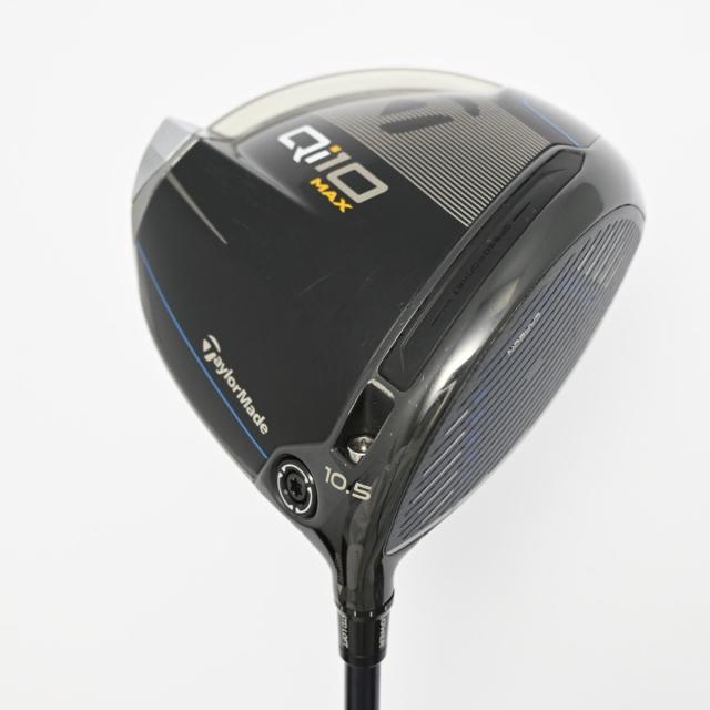 【中古ゴルフクラブ】テーラーメイド　Qi10　Qi10 MAX ドライバー Diamana Blue TM50　シャフト：Diamana Blue TM50
