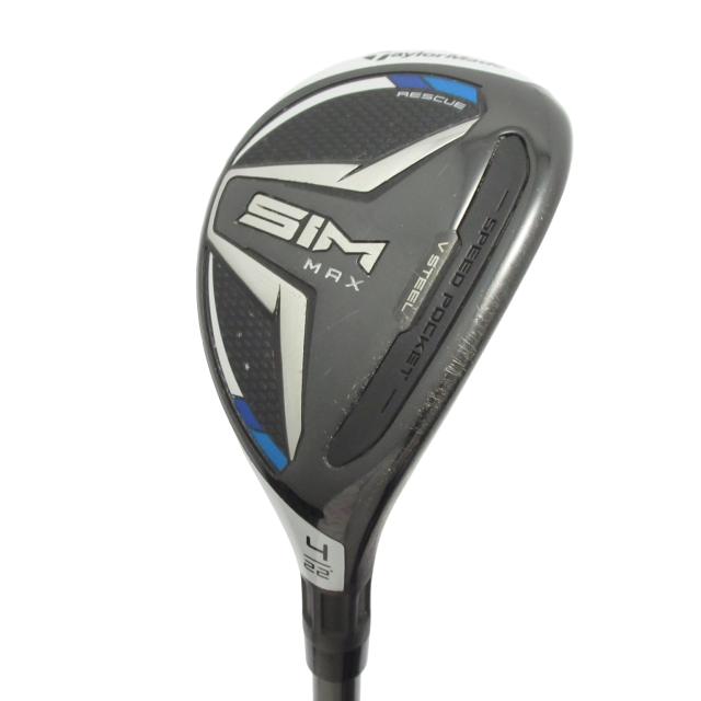 【中古ゴルフクラブ】テーラーメイド　SIM　SIM マックス レスキュー ユーティリティ TENSEI BLUE TM60　シャフト：TENSEI BLUE TM60