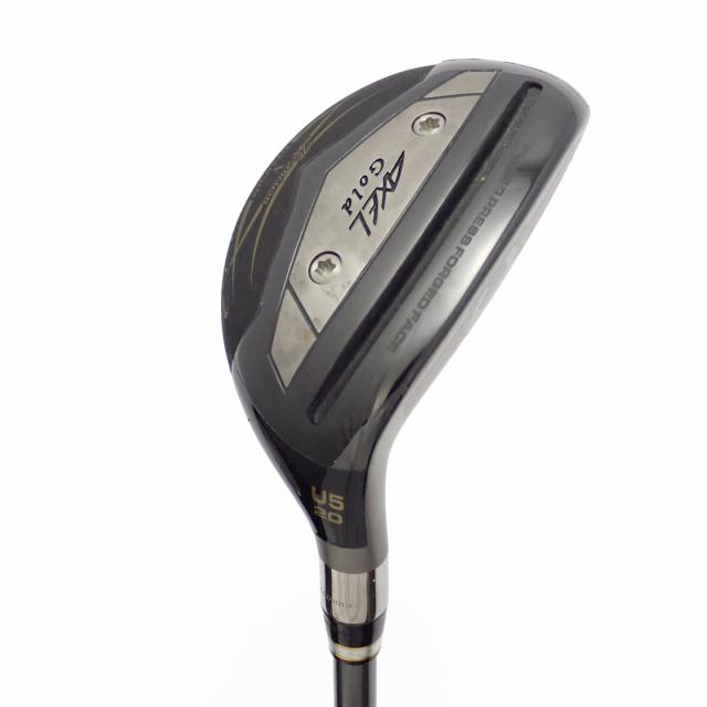 【中古ゴルフクラブ】つるや　AXCEL　AXEL GOLD PREMIUM(2022) ユーティリティ AXEL Gold Premium　シャフト：AXEL Gold Premium