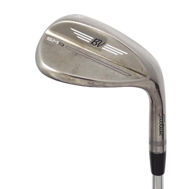【中古ゴルフクラブ】タイトリスト　Vokey　ボーケイ SM9 BRASHED STEEL ウェッジ Dynamic Gold　シャフト：Dynamic Gold