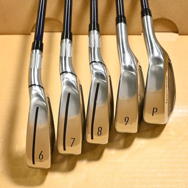 【中古ゴルフクラブ】テーラーメイド　Taylor Made　Qi アイアン Diamana Blue TM60　シャフト：Diamana Blue TM60