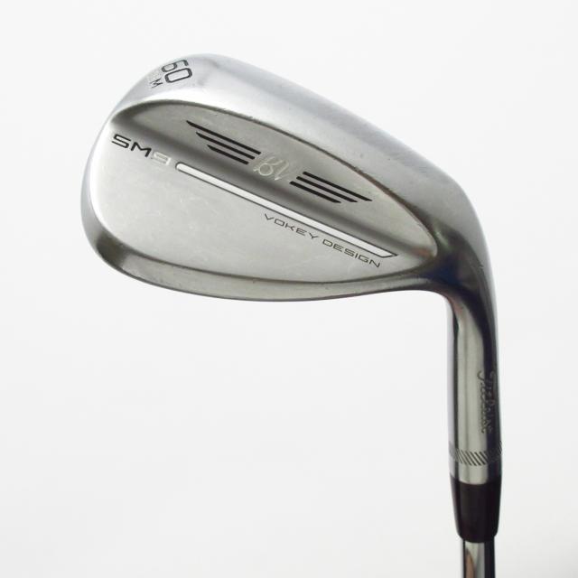 【中古ゴルフクラブ】タイトリスト　Vokey　ボーケイ SM9 TOUR CHROME ウェッジ BV105　シャフト：BV105