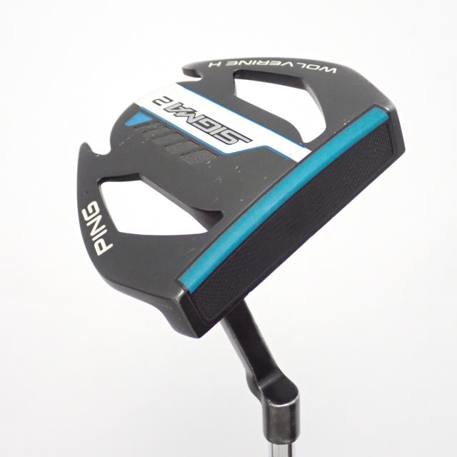 【中古ゴルフクラブ】ピン　SIGMA 2　SIGMA2 WOLVERINE H ステルス仕上げ パター スチールシャフト　シャフト：スチールシャフト