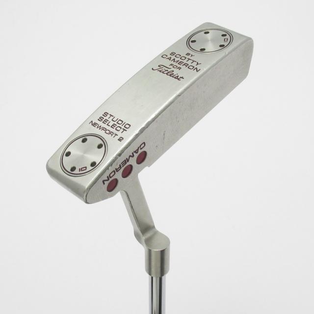 【中古ゴルフクラブ】スコッティキャメロン　SCOTTY CAMERON　スタジオ SELECT NEWPORT 2 パター スチールシャフト　シャフト：スチー…