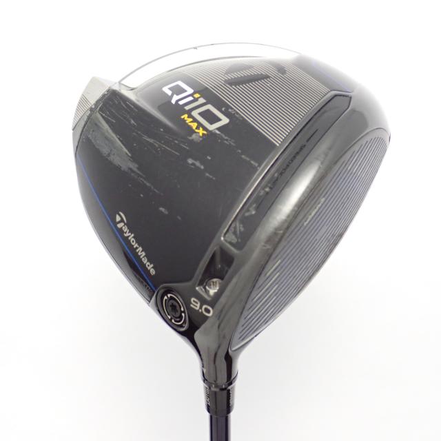 【中古ゴルフクラブ】テーラーメイド　Qi10　Qi10 MAX ドライバー Diamana Blue TM50　シャフト：Diamana Blue TM50