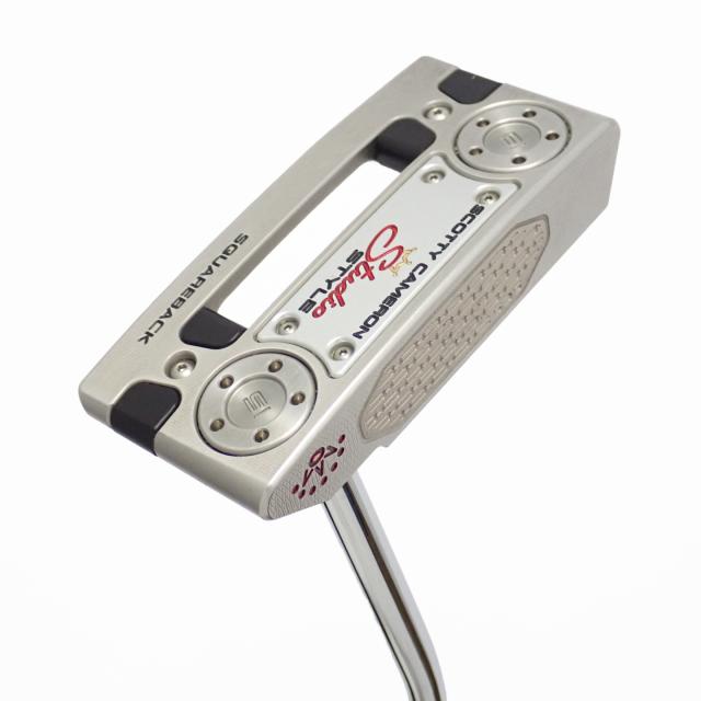 【中古ゴルフクラブ】スコッティキャメロン　SCOTTY CAMERON　スタジオスタイル スクエアバック(2025) パター スチールシャフト　シャ…