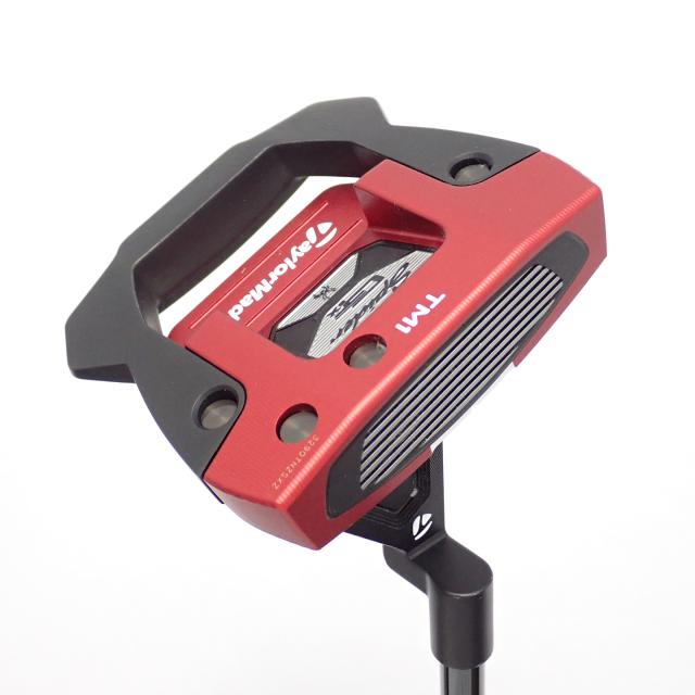 【中古ゴルフクラブ】テーラーメイド　SPIDER　スパイダー GTX トラスヒール RED TM1 パター スチールシャフト　シャフト：スチールシ…