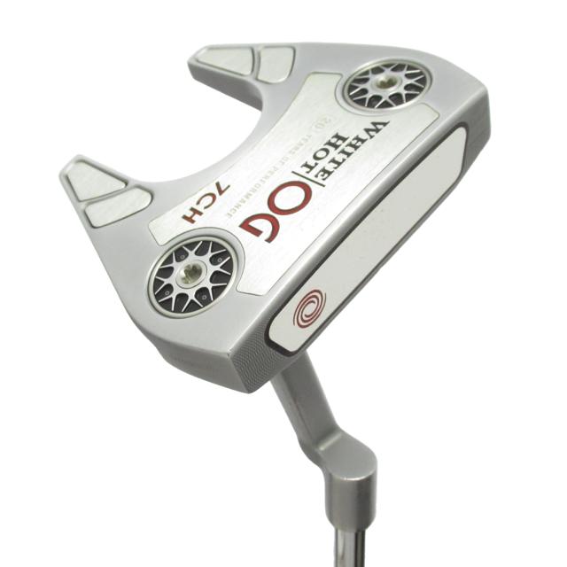 【中古ゴルフクラブ】オデッセイ　White Hot　WHITE HOT OG #7 CH SLｼｬﾌﾄ装着 パター カーボンスチール複合シャフト　シャフト：カ…
