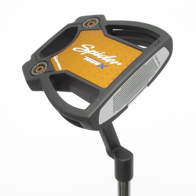 【中古ゴルフクラブ】テーラーメイド　SPIDER　SPIDER TOUR X TruePath クランクネック BLACK パター スチールシャフト　シャフト：ス…