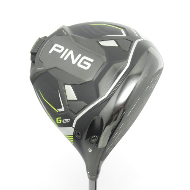 【中古ゴルフクラブ】ピン　G430　G430 MAX ドライバー PING TOUR 2.0 BLACK 65　シャフト：PING TOUR 2.0 BLACK 65