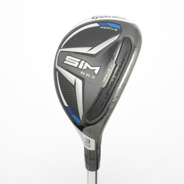 【中古ゴルフクラブ】テーラーメイド　SIM　SIM マックス レスキュー ユーティリティ KBS MAX 85　シャフト：KBS MAX 85