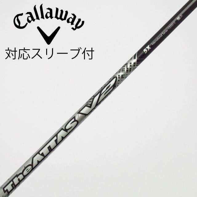 【中古】UST マミヤ　ATTAS　THE ATTAS V2 ドライバー用_スリーブ付 THE ATTAS V2 5