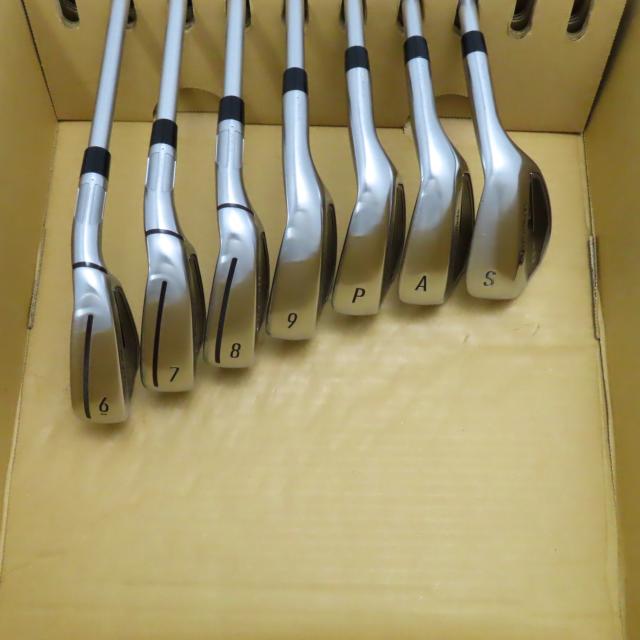 【中古ゴルフクラブ】テーラーメイド　Taylor Made　Qi アイアン ELDIO TM40　シャフト：ELDIO TM40　レディス_6