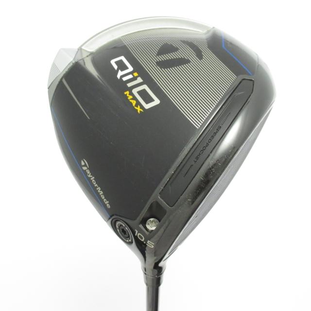 【中古ゴルフクラブ】テーラーメイド　Qi10　Qi10 MAX ドライバー Diamana Blue TM50　シャフト：Diamana Blue TM50