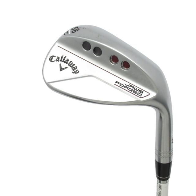 【中古ゴルフクラブ】キャロウェイゴルフ　Callaway Golf　JAWS FORGED クロムメッキ仕上げ ウェッジ Dynamic Gold Burgundy　シャフト…