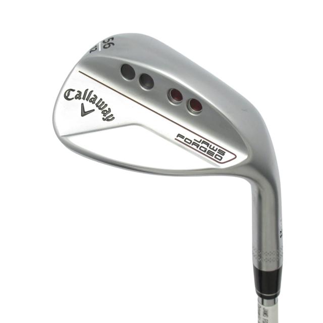 【中古ゴルフクラブ】キャロウェイゴルフ　Callaway Golf　JAWS FORGED クロムメッキ仕上げ ウェッジ Dynamic Gold Burgundy　シャフト…