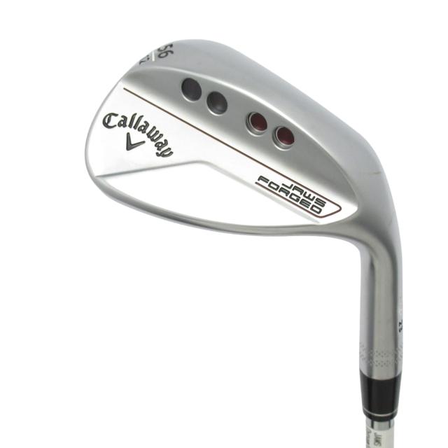 【中古ゴルフクラブ】キャロウェイゴルフ　Callaway Golf　JAWS FORGED クロムメッキ仕上げ ウェッジ Dynamic Gold Burgundy　シャフト…