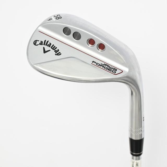 【中古ゴルフクラブ】キャロウェイゴルフ　Callaway Golf　JAWS FORGED クロムメッキ仕上げ ウェッジ Dynamic Gold Burgundy　シャフト…