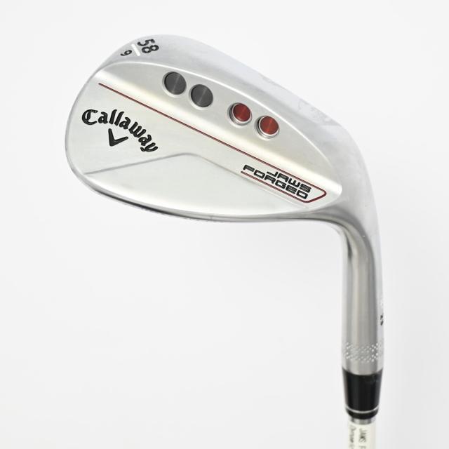 【中古ゴルフクラブ】キャロウェイゴルフ　Callaway Golf　JAWS FORGED クロムメッキ仕上げ ウェッジ Dynamic Gold Burgundy　シャフト…