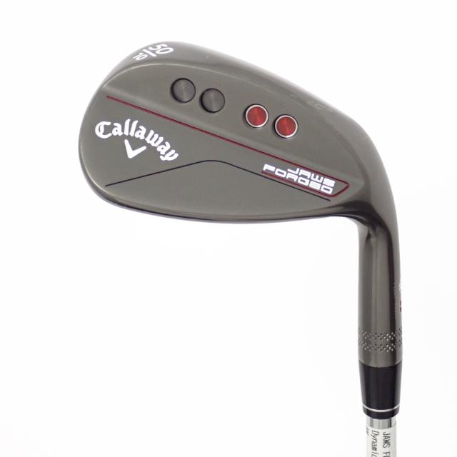【中古ゴルフクラブ】キャロウェイゴルフ　Callaway Golf　JAWS FORGED チャコールブラック仕上げ ウェッジ Dynamic Gold Burgundy　シ…
