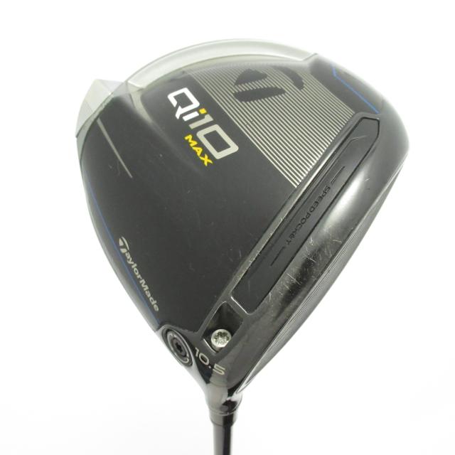 【中古ゴルフクラブ】テーラーメイド　Qi10　Qi10 MAX ドライバー Diamana Blue TM50　シャフト：Diamana Blue TM50