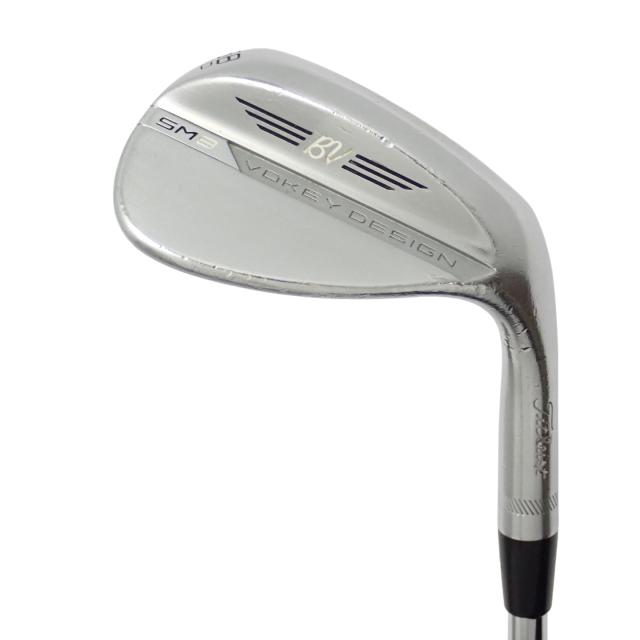 【中古ゴルフクラブ】タイトリスト　Vokey　ボーケイ SM8 ツアークローム ウェッジ スチールシャフト　シャフト：スチールシャフト