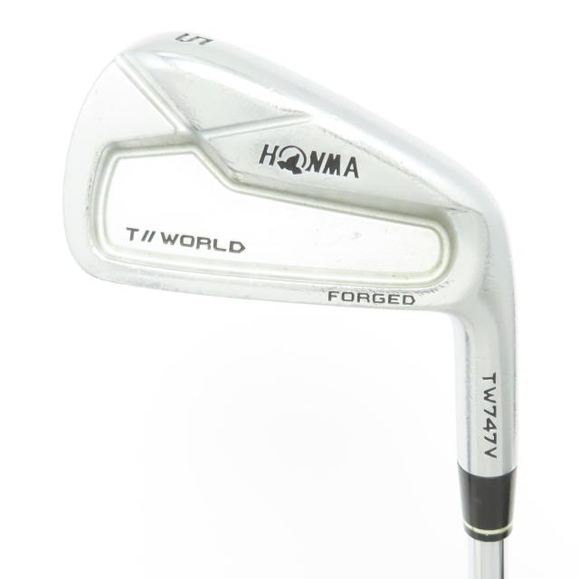 【中古ゴルフクラブ】本間ゴルフ　TOUR WORLD　ツアーワールド TW747 V アイアン AMT TOUR WHITE　シャフト：AMT TOUR WHITE