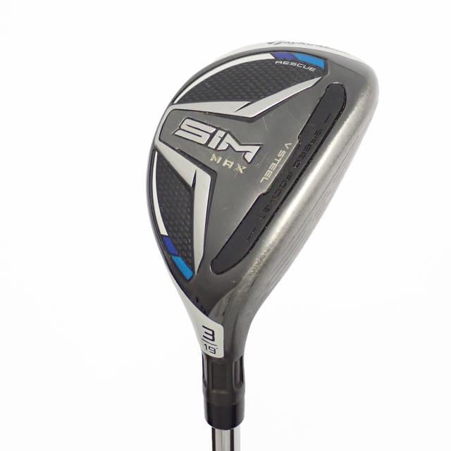 【中古ゴルフクラブ】テーラーメイド　SIM　SIM マックス レスキュー ユーティリティ KBS MAX 85　シャフト：KBS MAX 85
