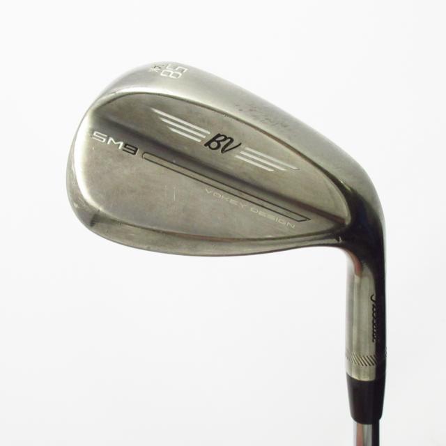 【中古ゴルフクラブ】タイトリスト　Vokey　ボーケイ SM9 BRASHED STEEL ウェッジ BV105　シャフト：BV105