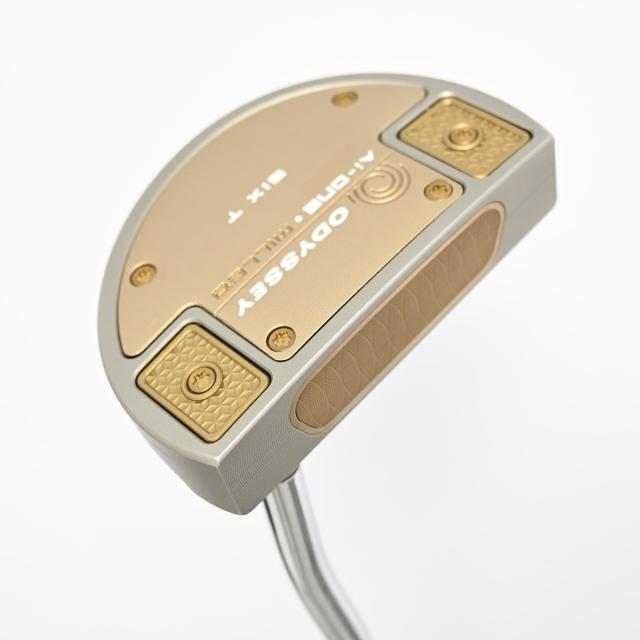 【中古ゴルフクラブ】オデッセイ　AI-ONE MILLED　Ai-ONE MILLED SILVER SIX T DB パター スチールシャフト　シャフト：スチールシャフト