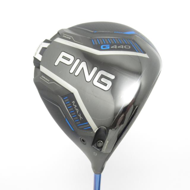 【中古ゴルフクラブ】ピン　G440　G440 MAX ドライバー ALTA J CB BLUE　シャフト：ALTA J CB BLUE