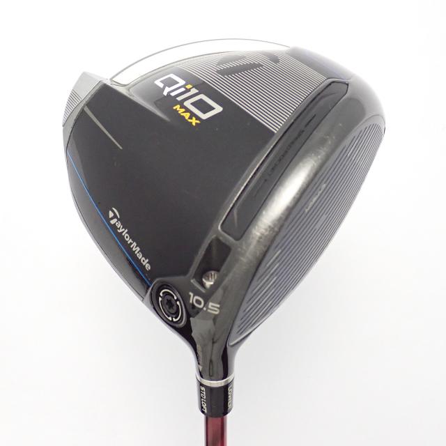 【中古ゴルフクラブ】テーラーメイド　Qi10　Qi10 MAX ドライバー Speeder 569 EVOLUTION III　シャフト：Speeder 569 EVOLUTION III