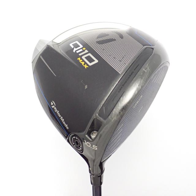 【中古ゴルフクラブ】テーラーメイド　Qi10　Qi10 MAX ドライバー Diamana Blue TM50　シャフト：Diamana Blue TM50