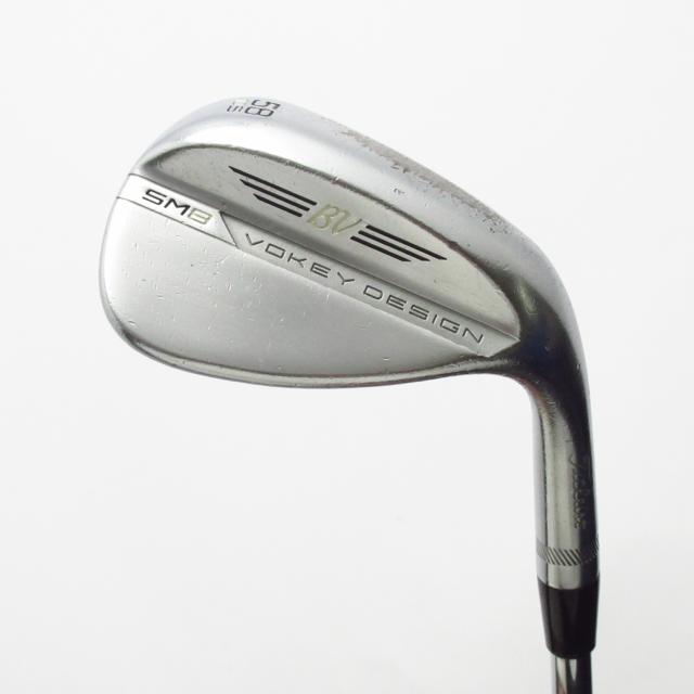 【中古ゴルフクラブ】タイトリスト　Vokey　ボーケイ SM8 ツアークローム ウェッジ スチールシャフト　シャフト：スチールシャフト