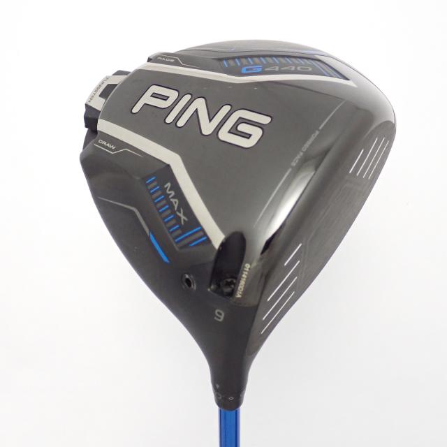 【中古ゴルフクラブ】ピン　G440　G440 MAX ドライバー ALTA J CB BLUE　シャフト：ALTA J CB BLUE