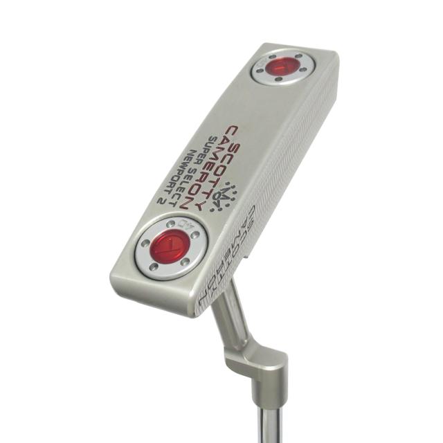 【中古ゴルフクラブ】スコッティキャメロン　SELECT　スーパー セレクト ニューポート 2 パター スチールシャフト　シャフト：スチール…