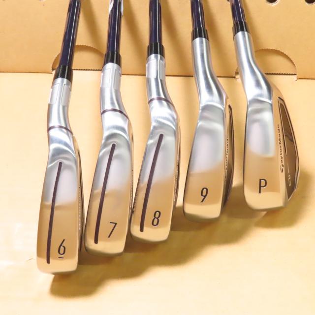 【中古ゴルフクラブ】テーラーメイド　Taylor Made　Qi アイアン Diamana Blue TM60　シャフト：Diamana Blue TM60_6