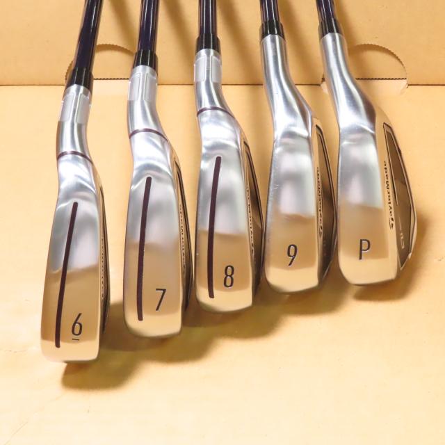 【中古ゴルフクラブ】テーラーメイド　Taylor Made　Qi アイアン Diamana Blue TM60　シャフト：Diamana Blue TM60_6