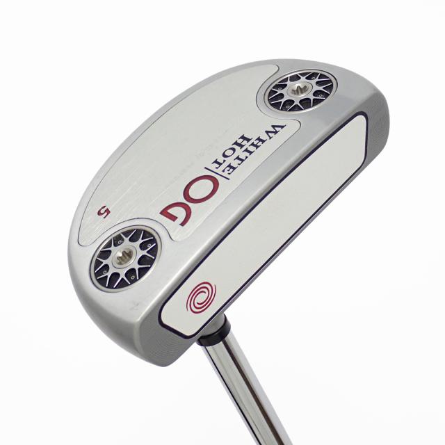 【中古ゴルフクラブ】オデッセイ　White Hot　ホワイトホット オージー #5 SLシャフト装着 パター カーボンスチール複合シャフト　シャ…