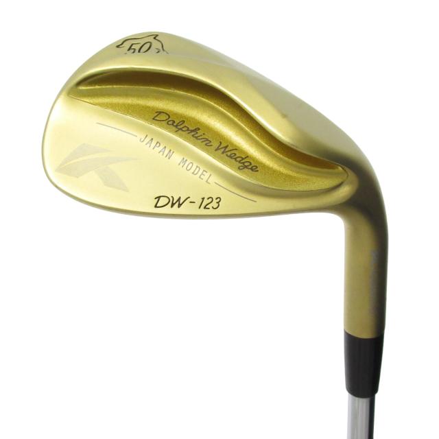 【中古ゴルフクラブ】キャスコ　DOLPHIN　ドルフィン ウェッジ DW-123 ゴールド ウェッジ Dynamic Gold 95　シャフト：Dynamic Gold 95
