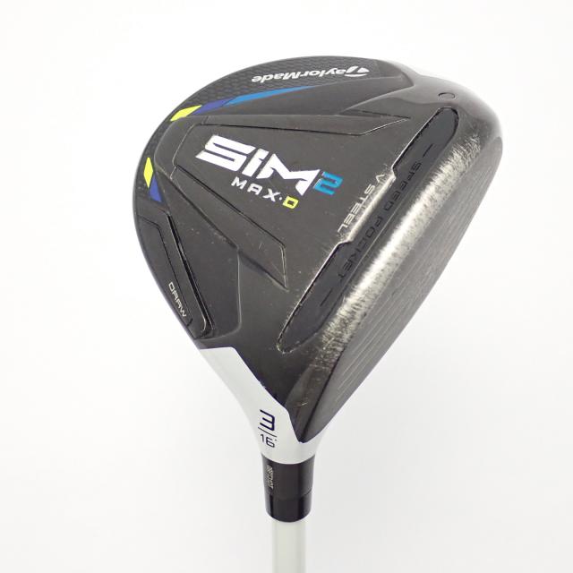 【中古ゴルフクラブ】テーラーメイド　SIM2　SIM2 マックス-D フェアウェイウッド TENSEI BLUE TM40(2021)　シャフト：TENSEI BLUE TM4…