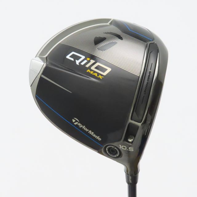 【中古ゴルフクラブ】テーラーメイド　Qi10　Qi10 MAX ドライバー Diamana Blue TM50　シャフト：Diamana Blue TM50